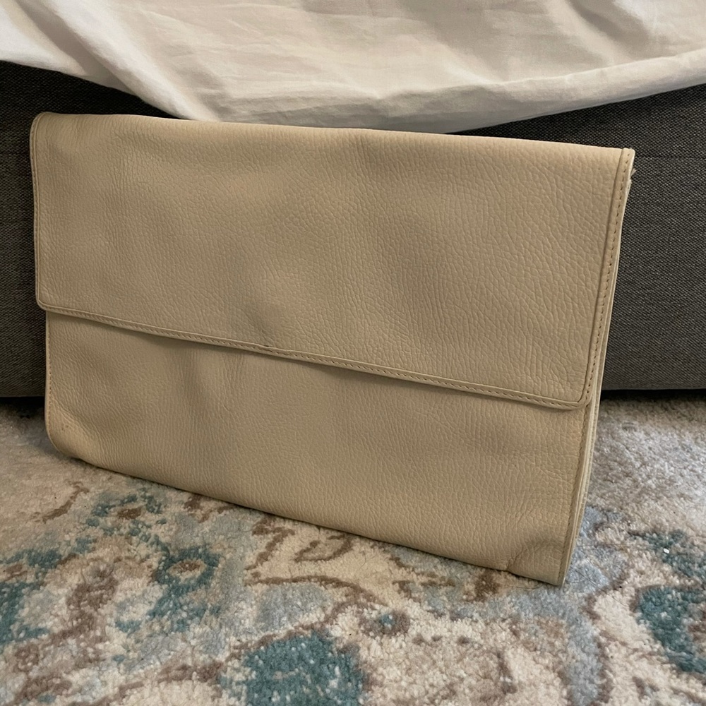 Vintage Charles Klein Leather Clutch